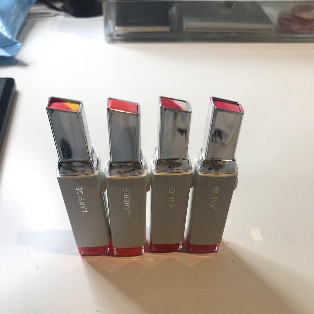 Laneige lipsticks